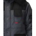 Куртка зимняя 5501 серая с черным