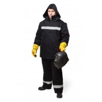 костюм для сварщика зимний для защиты от искр и брызг расплавленного металла (класс 3) КСв 126w